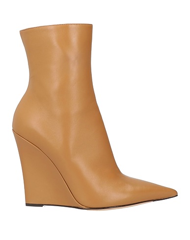 JIMMY CHOO Ankle boot Camel Soft Leather