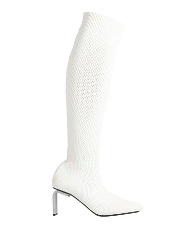 JIL SANDER Boots White Textile fibers