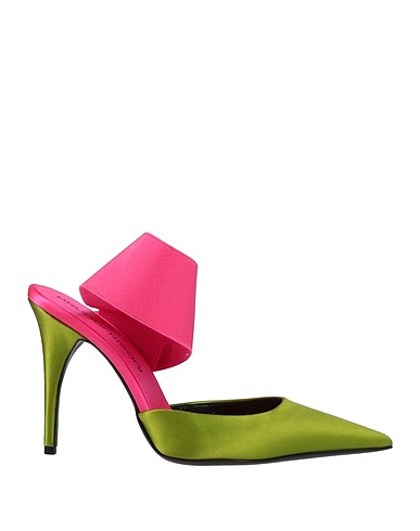 BRUNO FRISONI Pump Light green Textile fibers