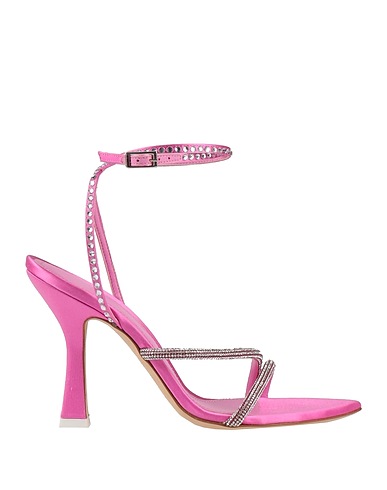 3JUIN Sandals Fuchsia Textile fibers