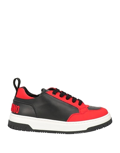 MOSCHINO TEEN Sneakers Red Leather