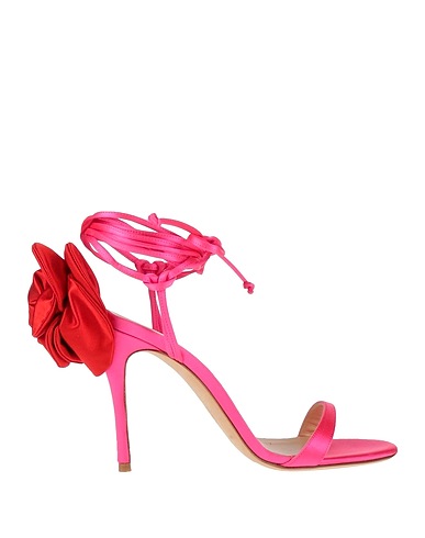 MAGDA BUTRYM Sandals Fuchsia Textile fibers