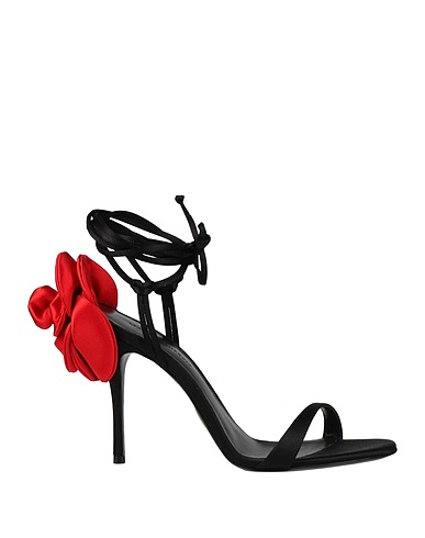 MAGDA BUTRYM Sandals Black Textile fibres