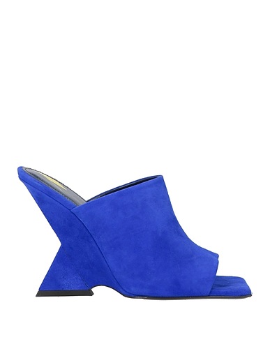THE ATTICO Sandals Bright blue Leather