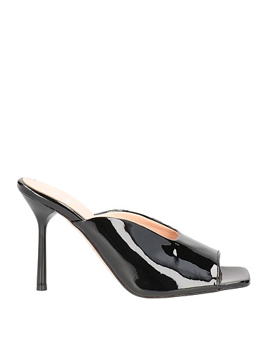 LIU •JO Sandals LEONIE HANNE X LIU •JO Black Soft Leather