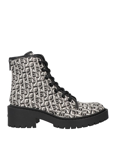 KENZO Ankle boot White Textile fibres