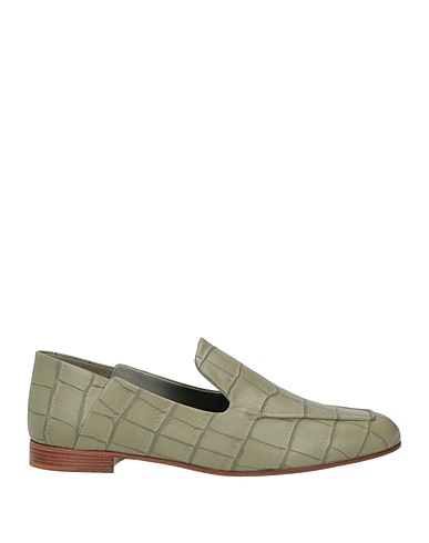 MAX MARA モカシン セージグリーン 革