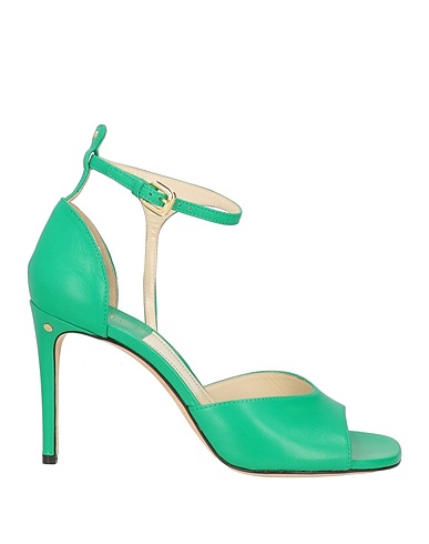 LAURENCE DACADE Sandals Green Soft Leather