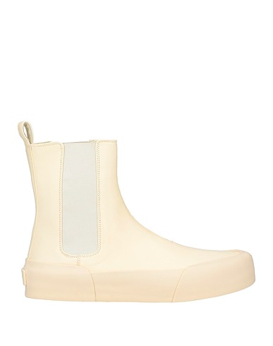 JIL SANDER Ankle boot Ivory Soft Leather
