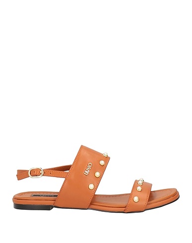 LIU •JO Sandals Tan Soft Leather