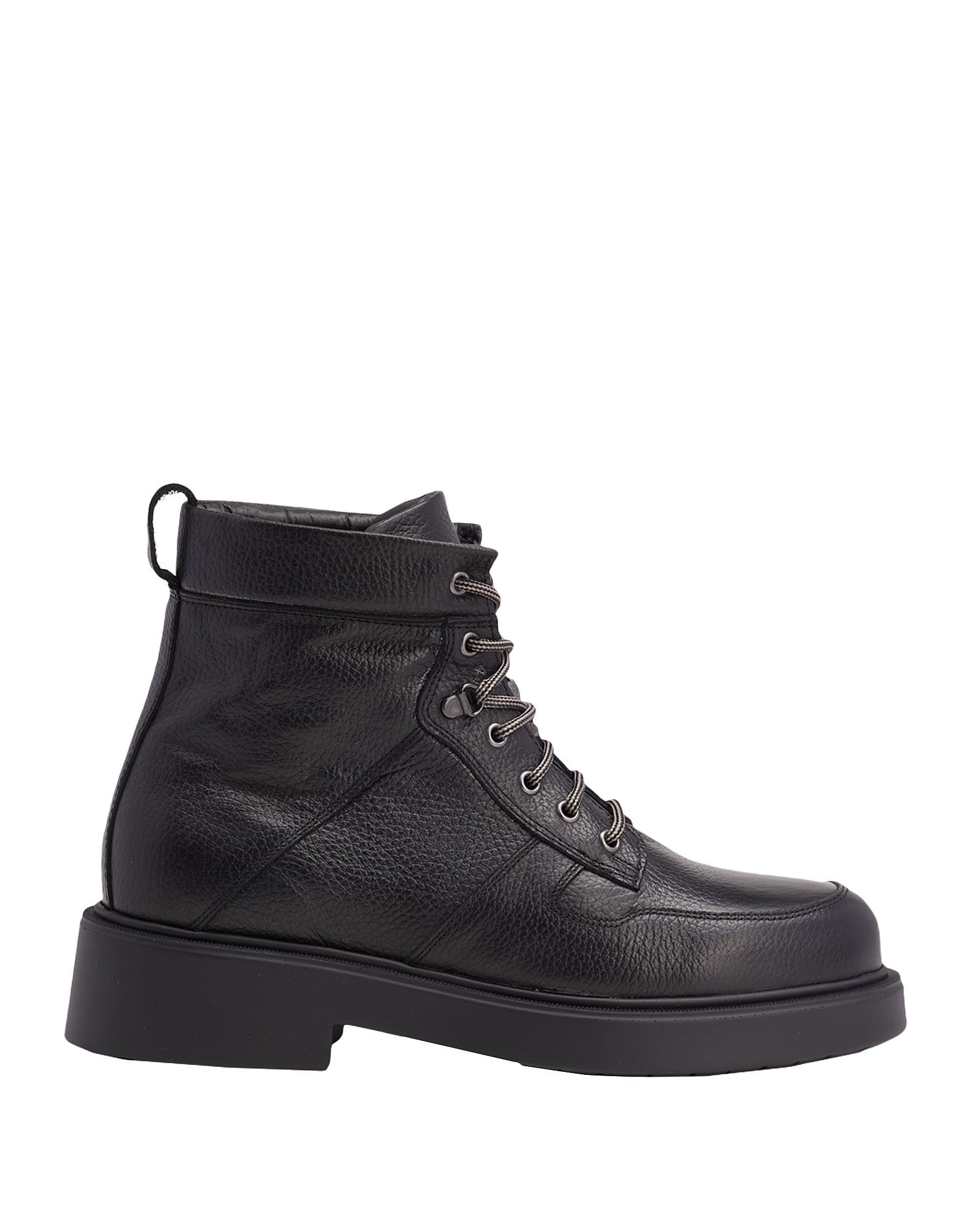 8 By YOOX POLISHED LEATHER HIGH BOOTS | Orange Men's Ankle