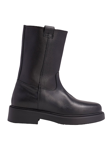 8 by YOOX Ankle boot LEATHER KNEE BOOTS

 Black 100% Calfskin