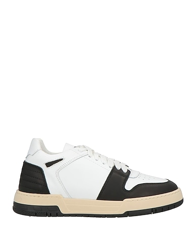GREY DANIELE ALESSANDRINI Sneakers Black Leather