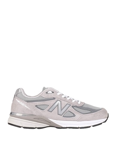 NEW BALANCE Sneakers 990
 Grey Leather, Textile fibres