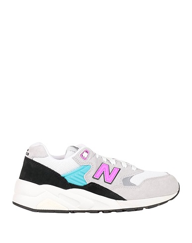 NEW BALANCE Sneakers 580 Light grey Leather, Textile fibres