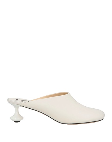 LOEWE Mules and clogs Off white Leather
