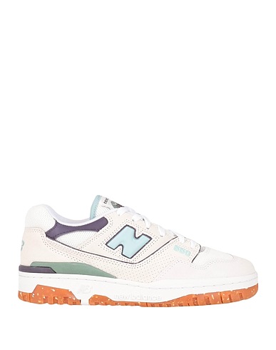 NEW BALANCE スニーカー 550 アイボリー 革（なめし加工） / 紡績繊維