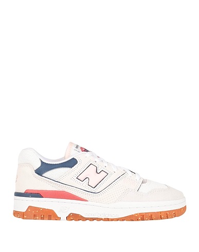 NEW BALANCE Sneakers 550 Ivory Leather, Textile fibers