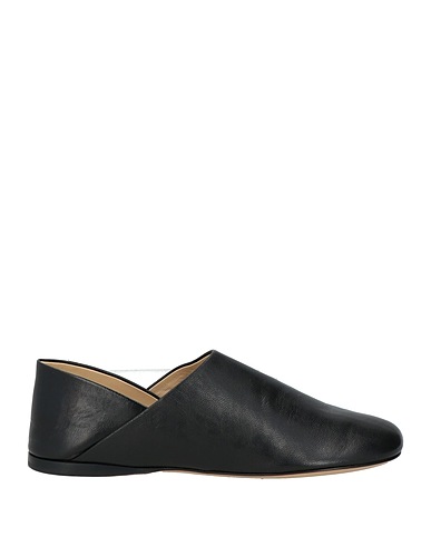 LOEWE Mokassins Schwarz Leder