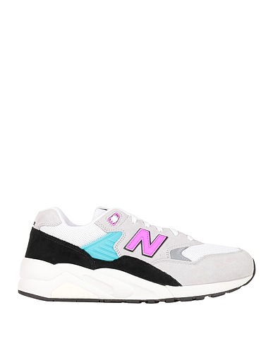 NEW BALANCE Sneakers 580
 Light grey Leather, Textile fibres