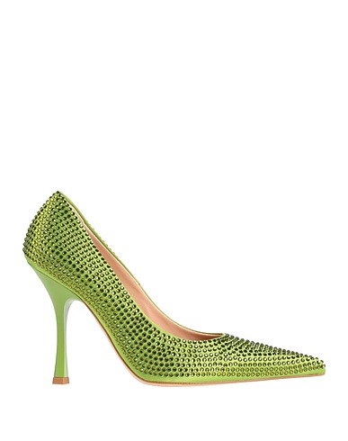 LIU •JO Pump Green Textile fibers