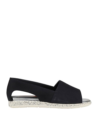 FRAU Sandals Navy blue Soft Leather