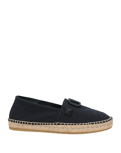 VALENTINO GARAVANI Espadrilles Black Textile fibers