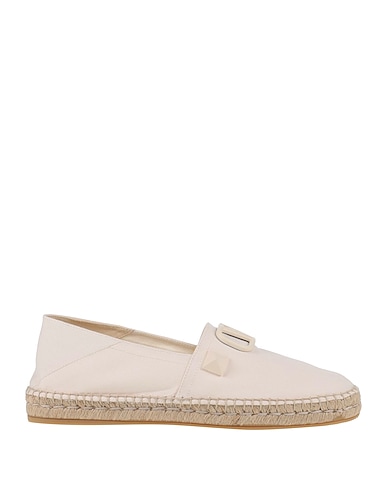 VALENTINO GARAVANI Espadrilles Cream Textile fibres
