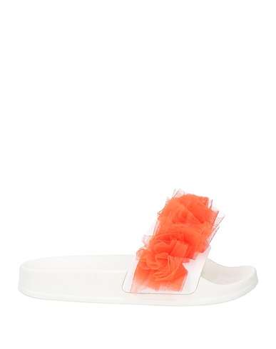 SIMONETTA Sandals White Textile fibres