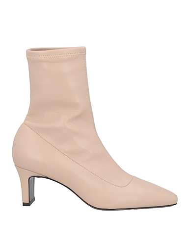 FABIO RUSCONI Stivaletti Beige Pelle