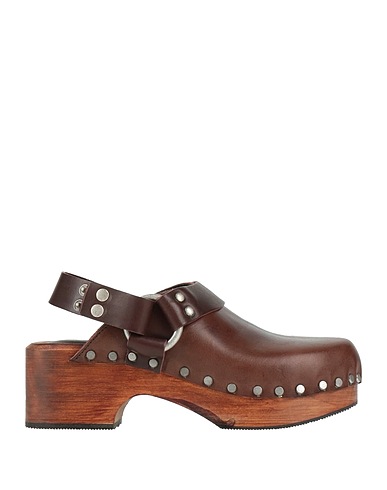 RE/DONE Mules and clogs Brown Soft Leather