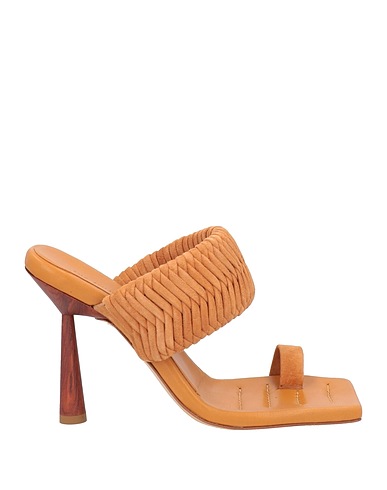 GIA / RHW Flip flops Camel Leather