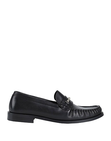 ARKET Loafers Black Soft Leather