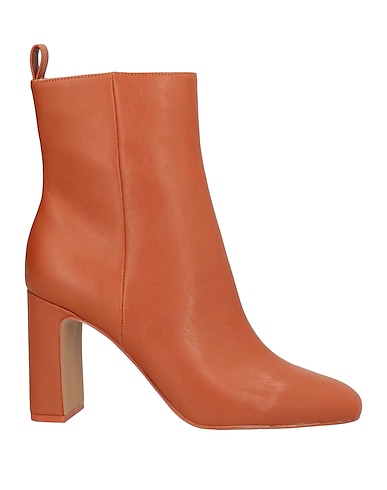 STEVE MADDEN Ankle boot Brown Textile fibres