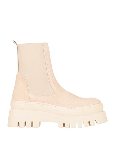 STEVE MADDEN Ankle boot Beige Leather