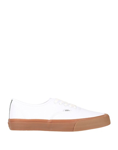 VANS Sneakers Authentic VR3  White Soft Leather, Textile fibers
