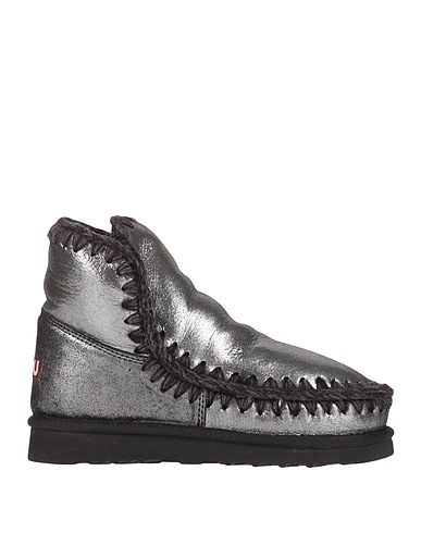MOU Ankle boot Silver 100% Shearling, Wool