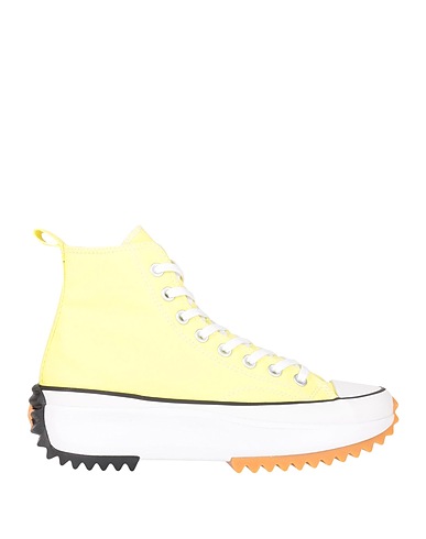 CONVERSE Activewear RUN STAR HIKE HI SOUR 
 Pastel yellow Textile fibers