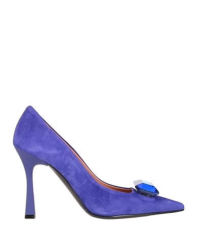 OVYÉ Court Bright blue 100% Leather