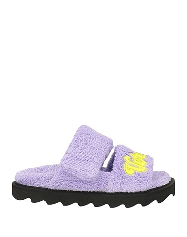 VERSACE YOUNG Sandals Lilac Textile fibres