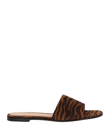 GIANVITO ROSSI Sandals Brown Soft Leather