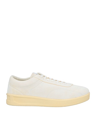 JIL SANDER Sneakers Cream Leather
