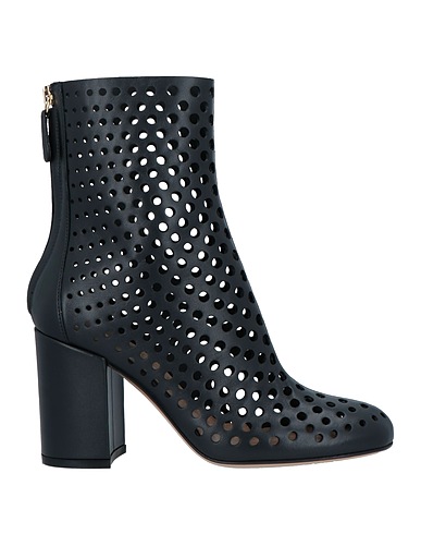 GIANVITO ROSSI ショートブーツ ブラック 革
