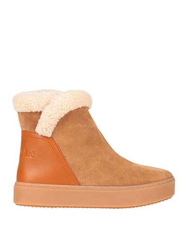SEE BY CHLOÉ Ankle boot Camel 59% Calfskin, 25% Lambskin, 16% Cow leather