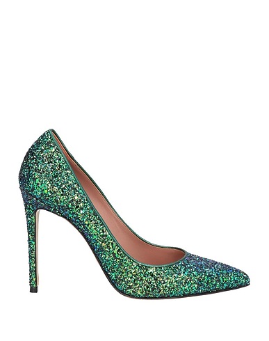 ANTONIO BARBATO Décolleté Verde smeraldo Pelle