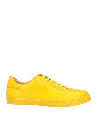 GIANVITO ROSSI Sneakers Yellow Calfskin