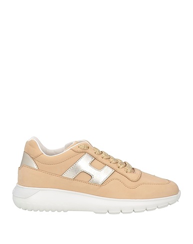 HOGAN Sneakers Μπεζ Δέρμα