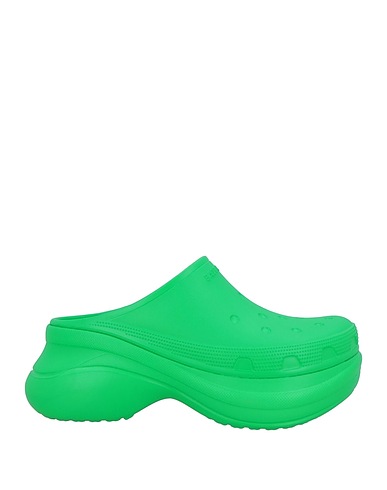 BALENCIAGA Mules and clogs Green Rubber