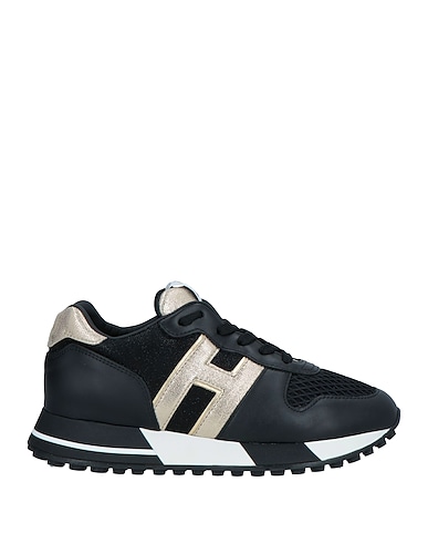 HOGAN Sneakers Gewebefasern, Leder