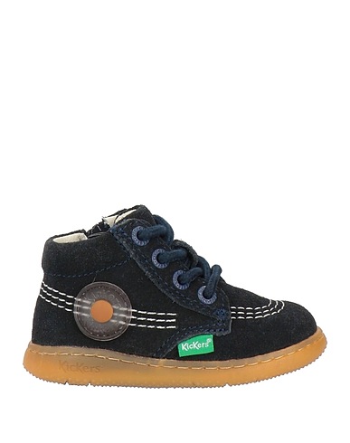 KICKERS Sneakers Navy blue Leather